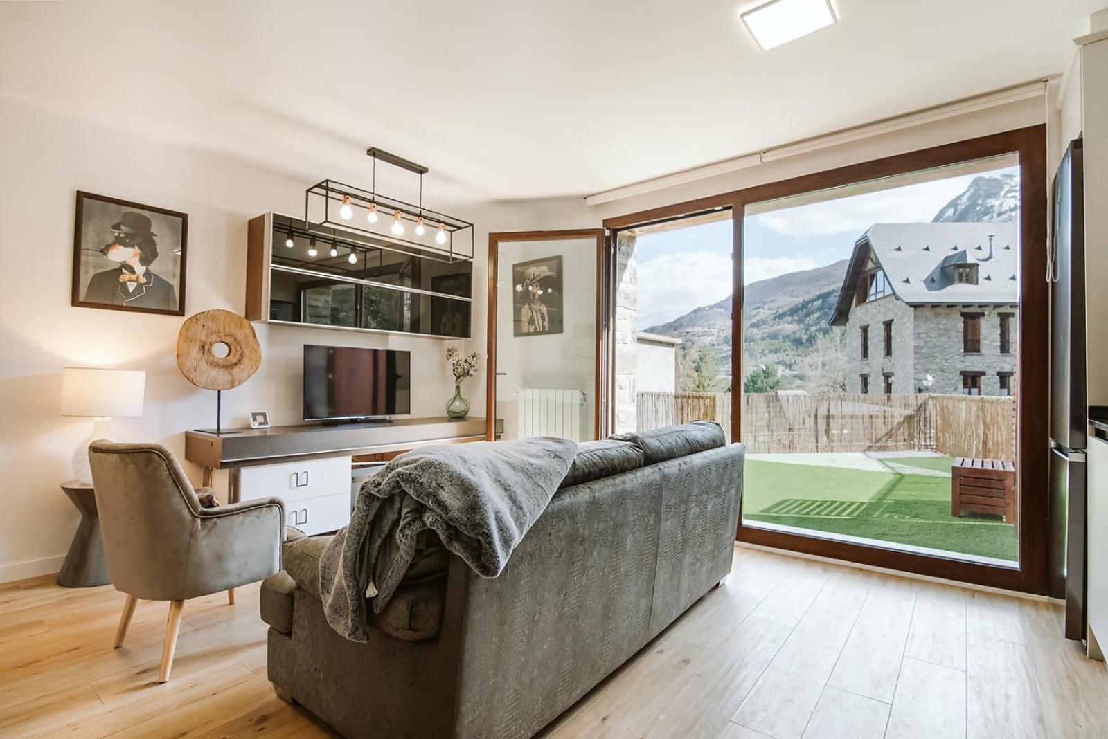 CASA ROSANA - Sallent de Gállego, 4 pax y gran terraza Exterior foto